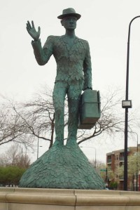 bronzeville statue