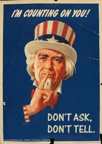 don't ask don't tell