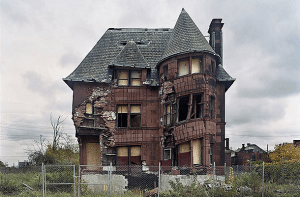 William Livingstone House Constructed in 1893 in the once elegant Brush Park neighborhood, this home, designed by architect Albert Kahn, was moved from its original location several years ago by preservationists who hoped to maintain it. It was demolished last year.